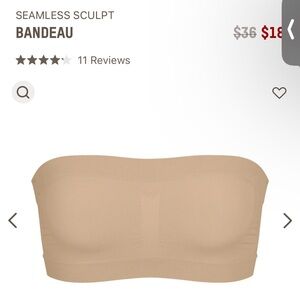 Skims seamless sculpt bandeau